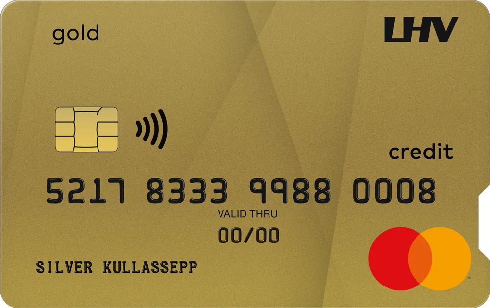LHV Kuld krediitkaart